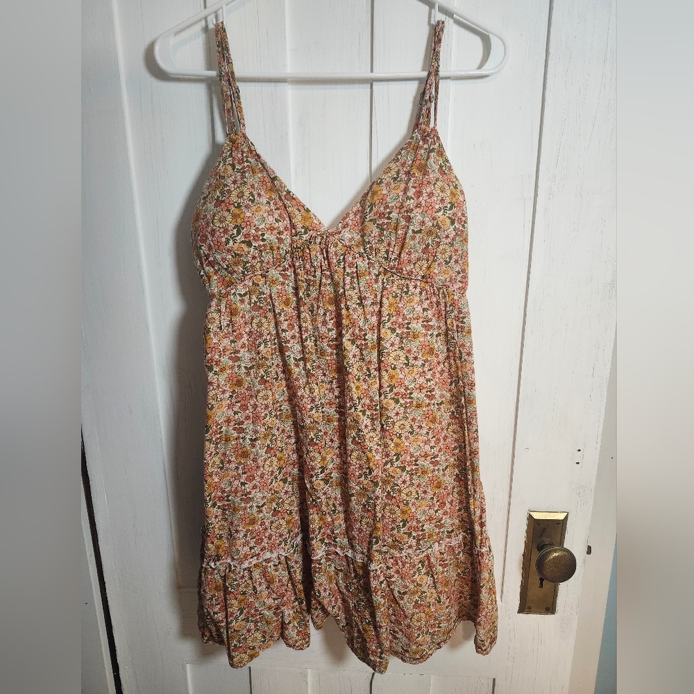 Floral Babydoll Dress